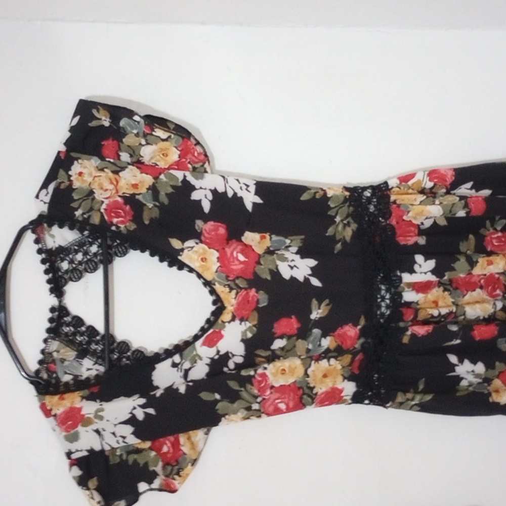 Black Floral dress